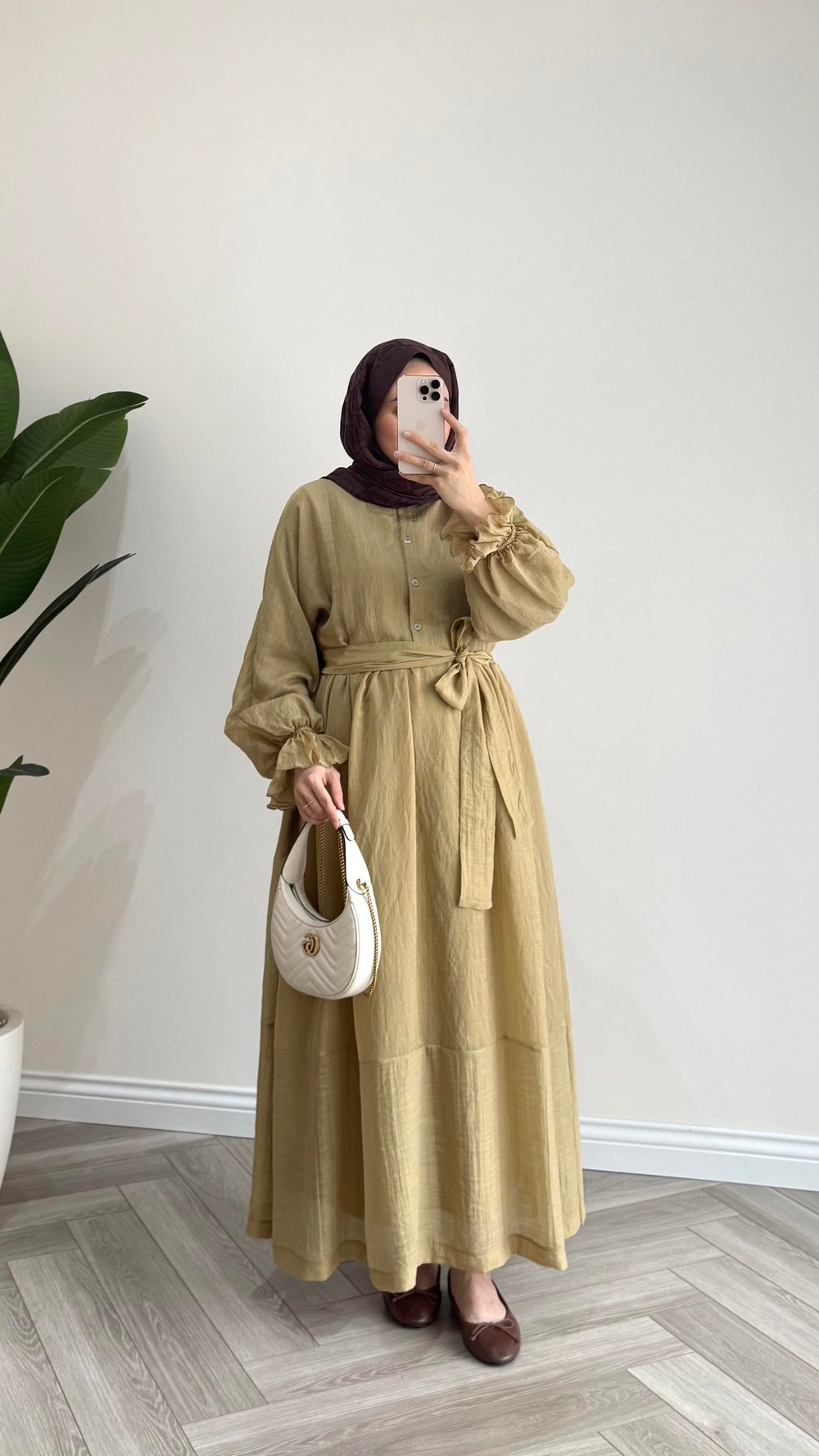 Rüya Elbise | Yağ Yeşili