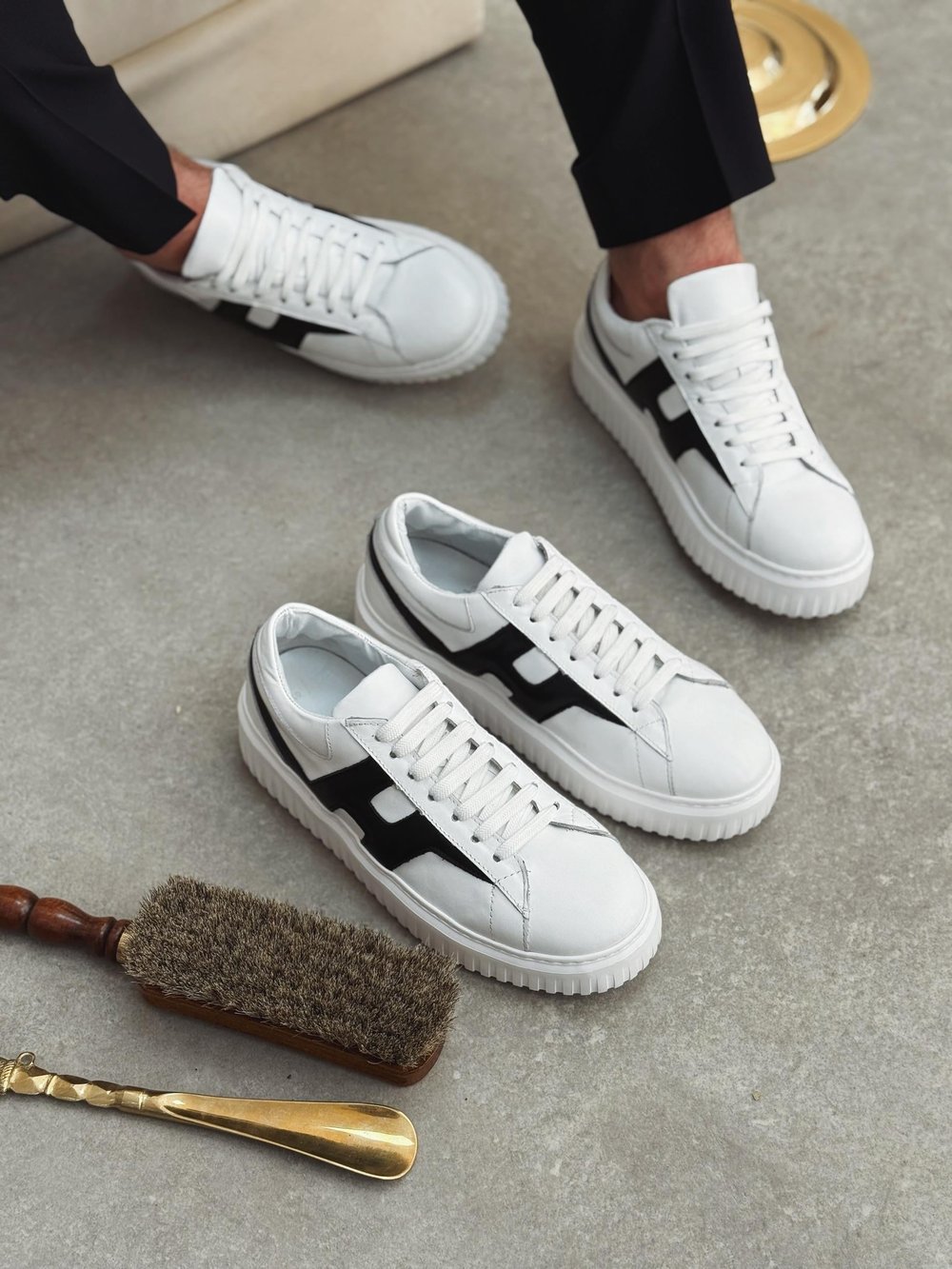 AGAH MODEL Huqqa BEYAZ SNEAKERS