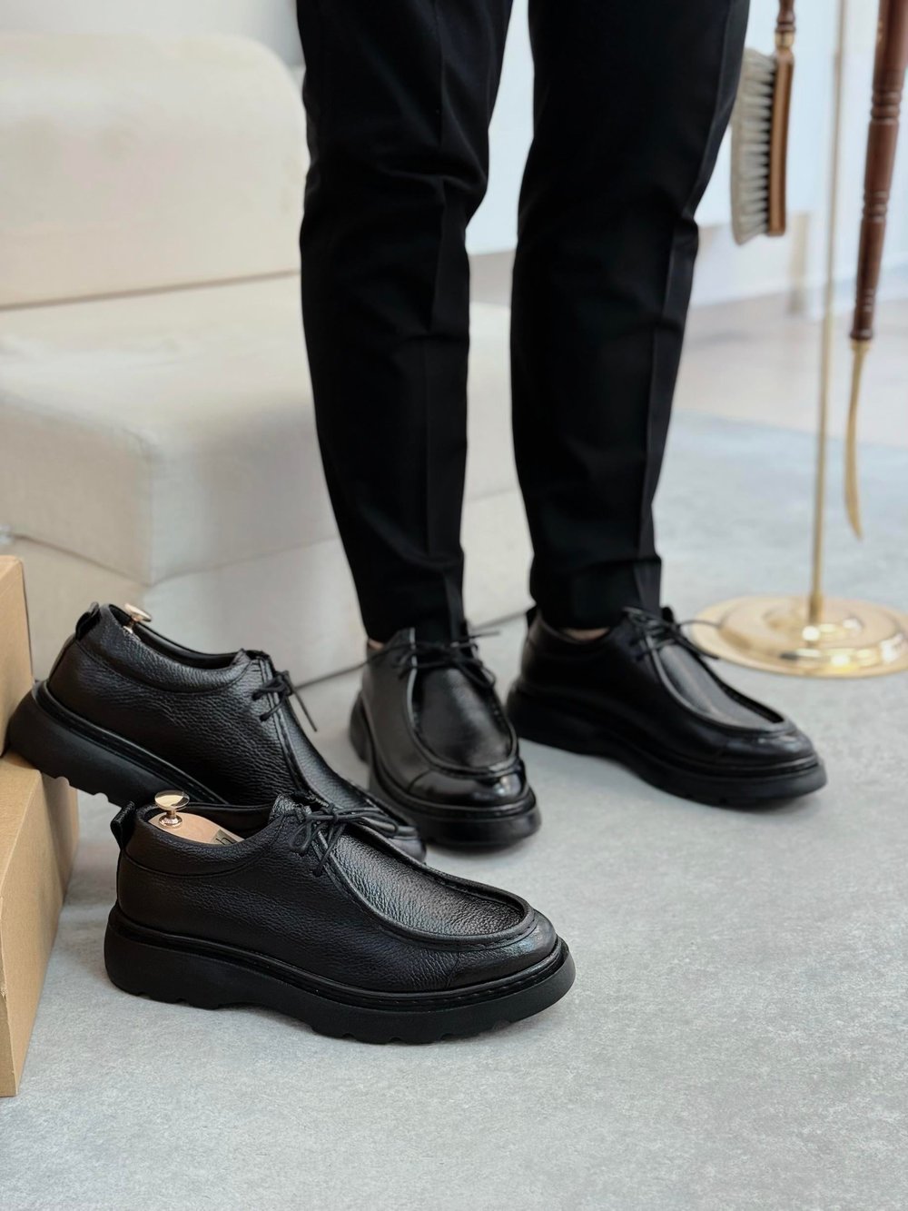 ALVİSO SİYAH CASUAL AYAKKABI