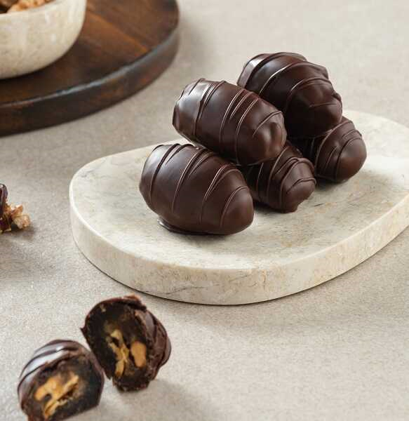 Bitter Çikolata Kaplı Kudüs Hurması Cevizli