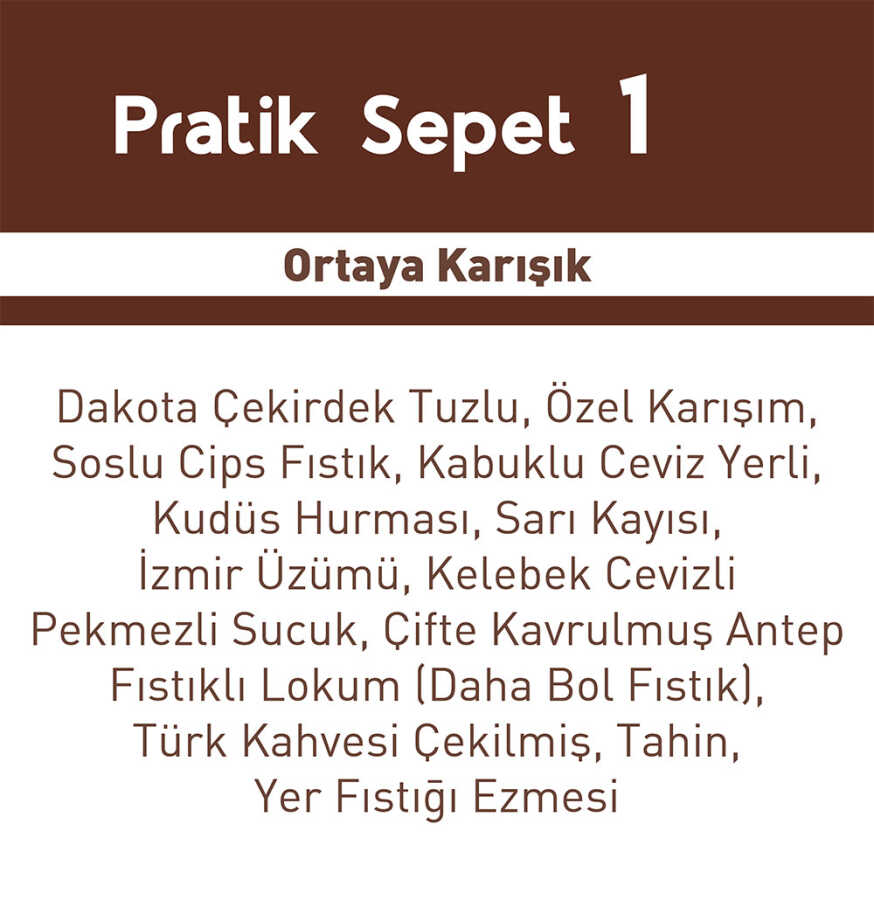 Pratik Sepet 1 - S14