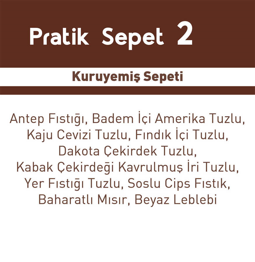 Pratik Sepet 2 - S10