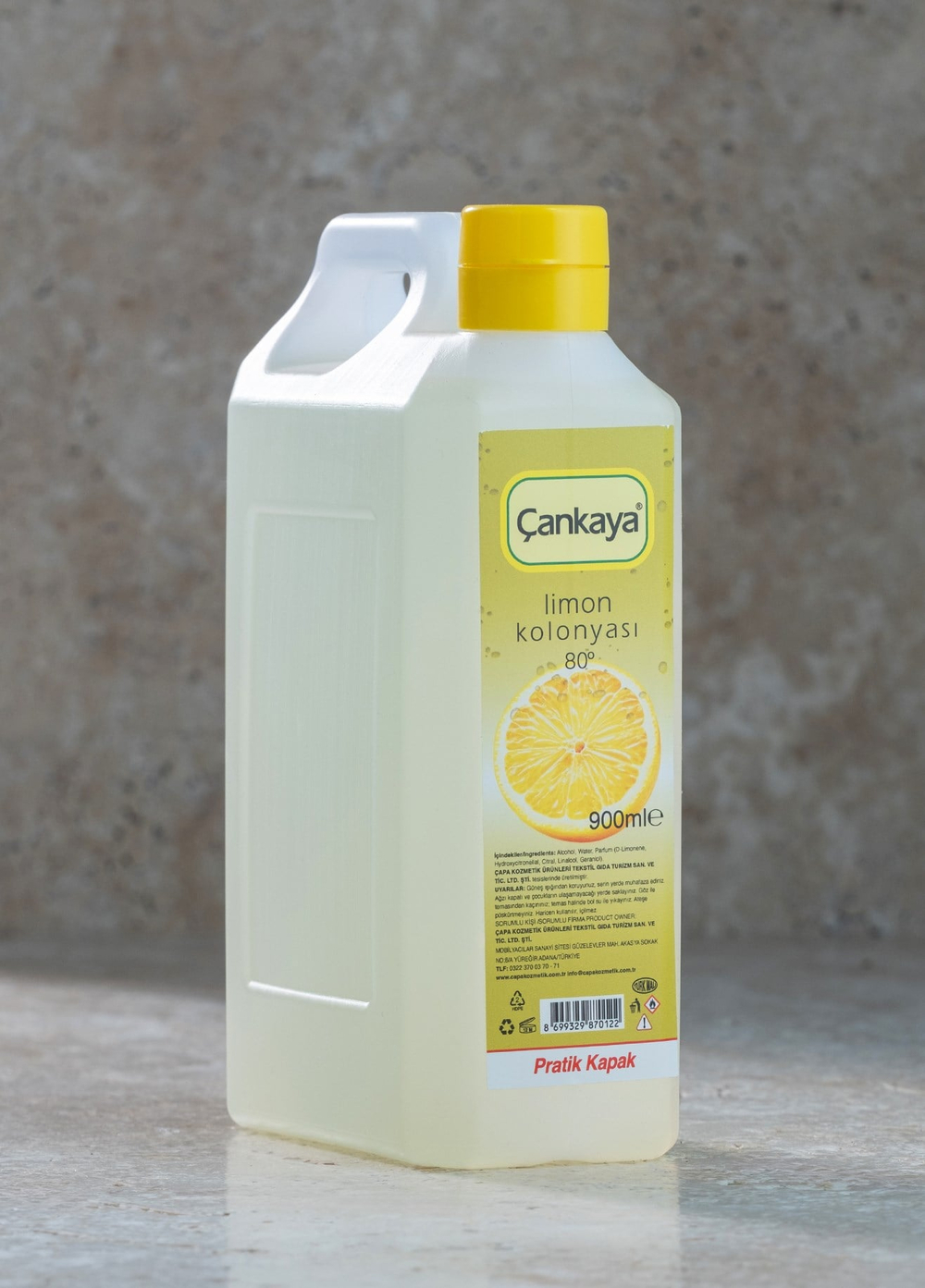 Çankaya Limon Kolonyası 900ml