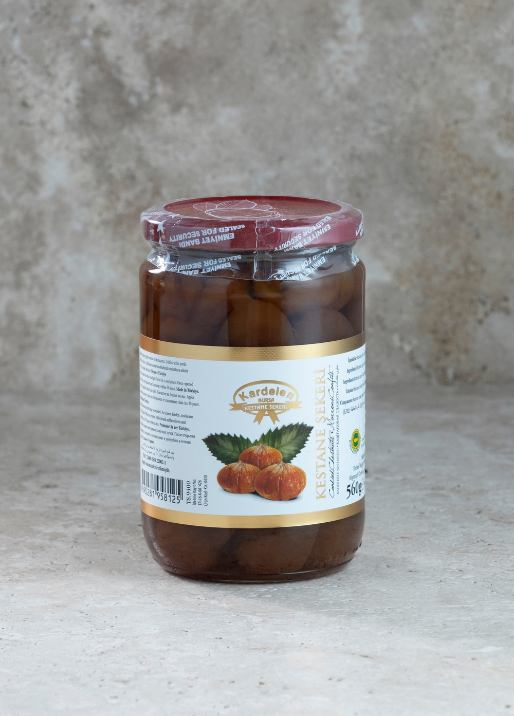 Kestane Şekeri Kavanoz 800 gr