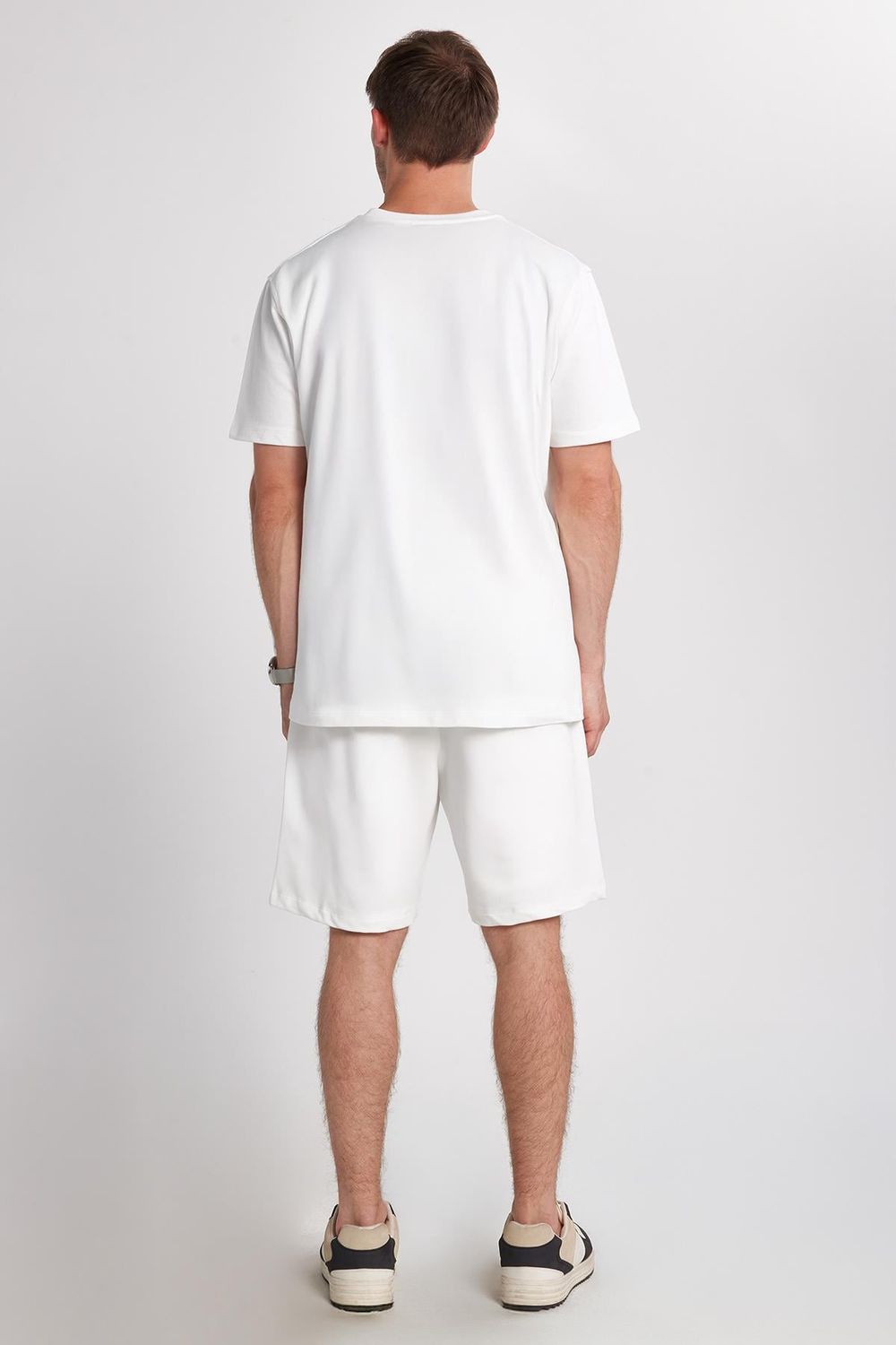 RELAX FIT PLAIN ONL SHORTS TRACKSUIT   TİŞÖRT ŞORT TAKIM