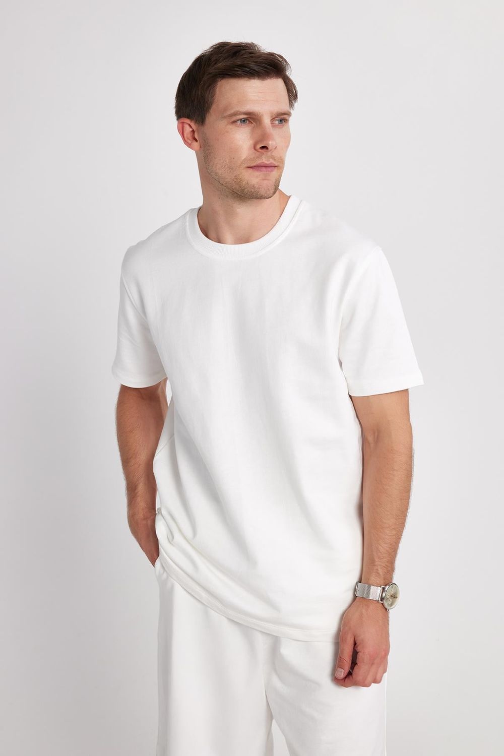 RELAX FIT PLAIN ONL SHORTS TRACKSUIT   TİŞÖRT ŞORT TAKIM