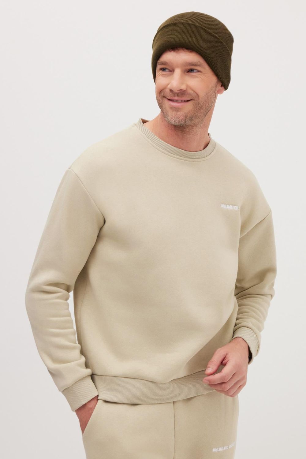 RELAX FIT EMBROIDERED SWEATSHIRT TRACKSUIT ONL