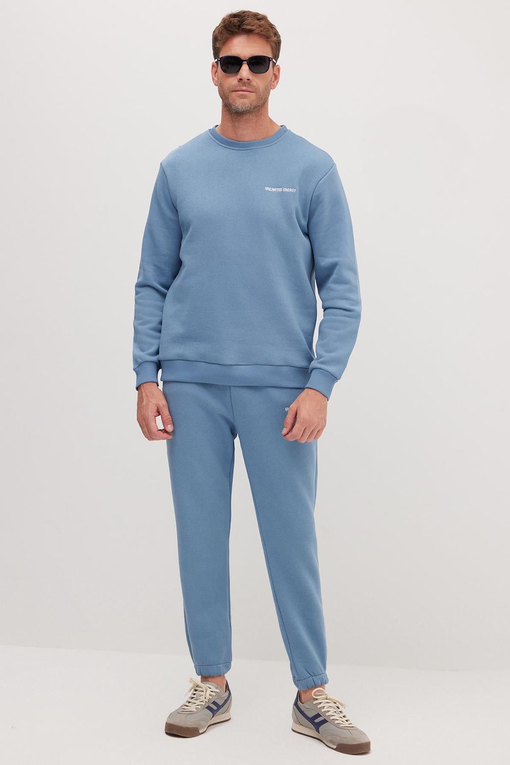 RELAX FIT EMBROIDERED SWEATSHIRT TRACKSUIT ONL
