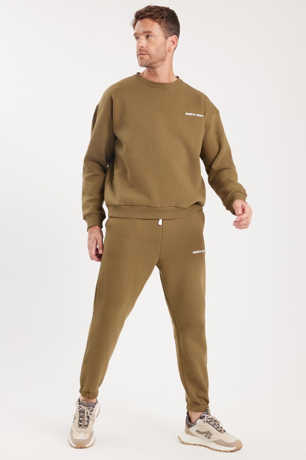 RELAX FIT EMBROIDERED SWEATSHIRT TRACKSUIT ONL