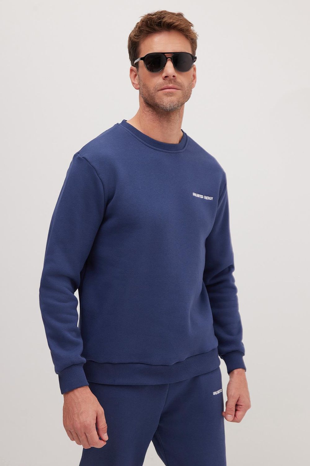 RELAX FIT EMBROIDERED SWEATSHIRT TRACKSUIT ONL