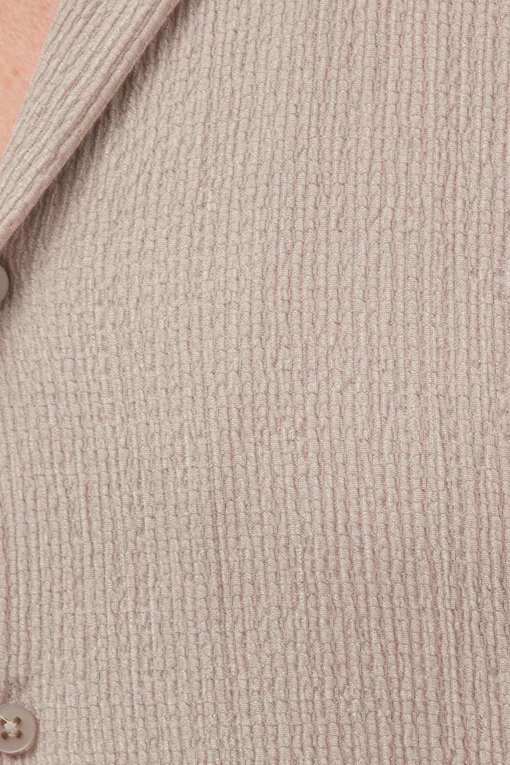 Erkek Standart Fit Kısa Kollu Beli Bağcıklı Apaş Yaka Taş Gömlek Jogger Takım