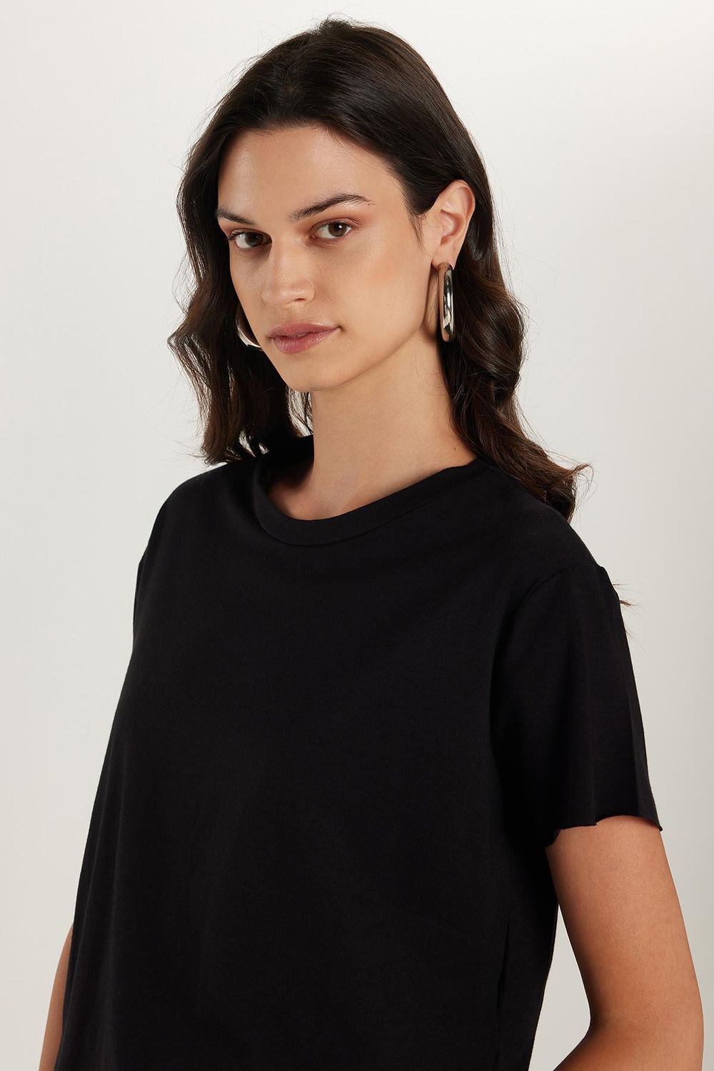 KADIN T-SHIRT MODAL S0017504