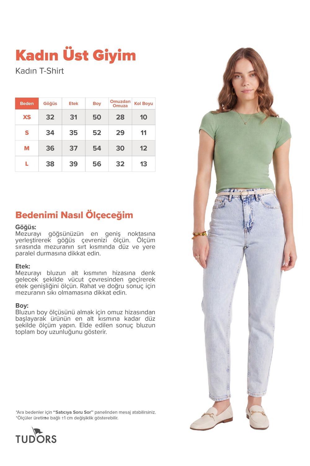 Kadın Regular Fit Klasik Kesim Bisiklet Yaka Viskon Kumaş Ultra Soft Yeşil Tişört