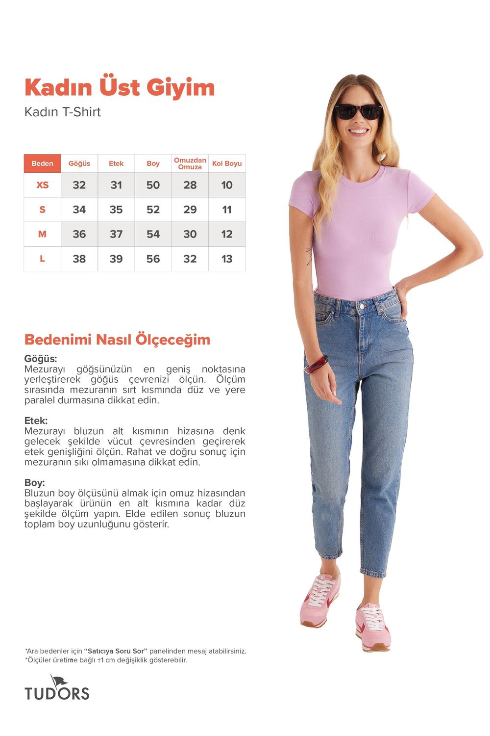 Kadın Regular Fit Klasik Kesim Bisiklet Yaka Viskon Kumaş Ultra Soft Lila Tişört