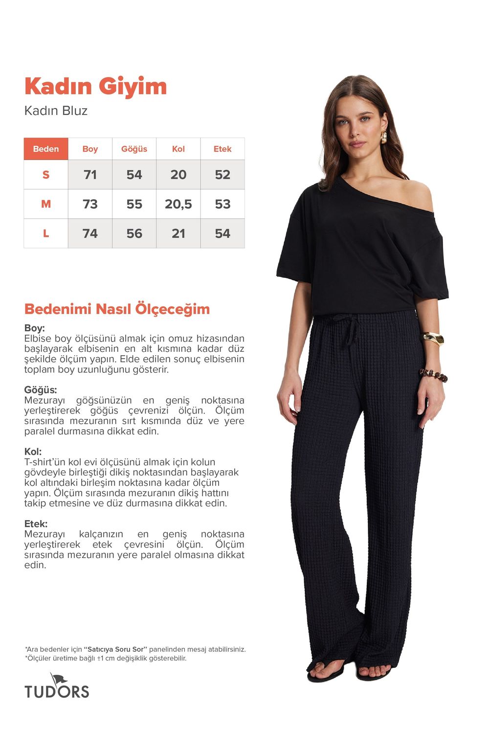 Kadın Slim Fit Dar Kesim %100 Pamuk Kayık Yaka Kısa Kollu Siyah Tişört