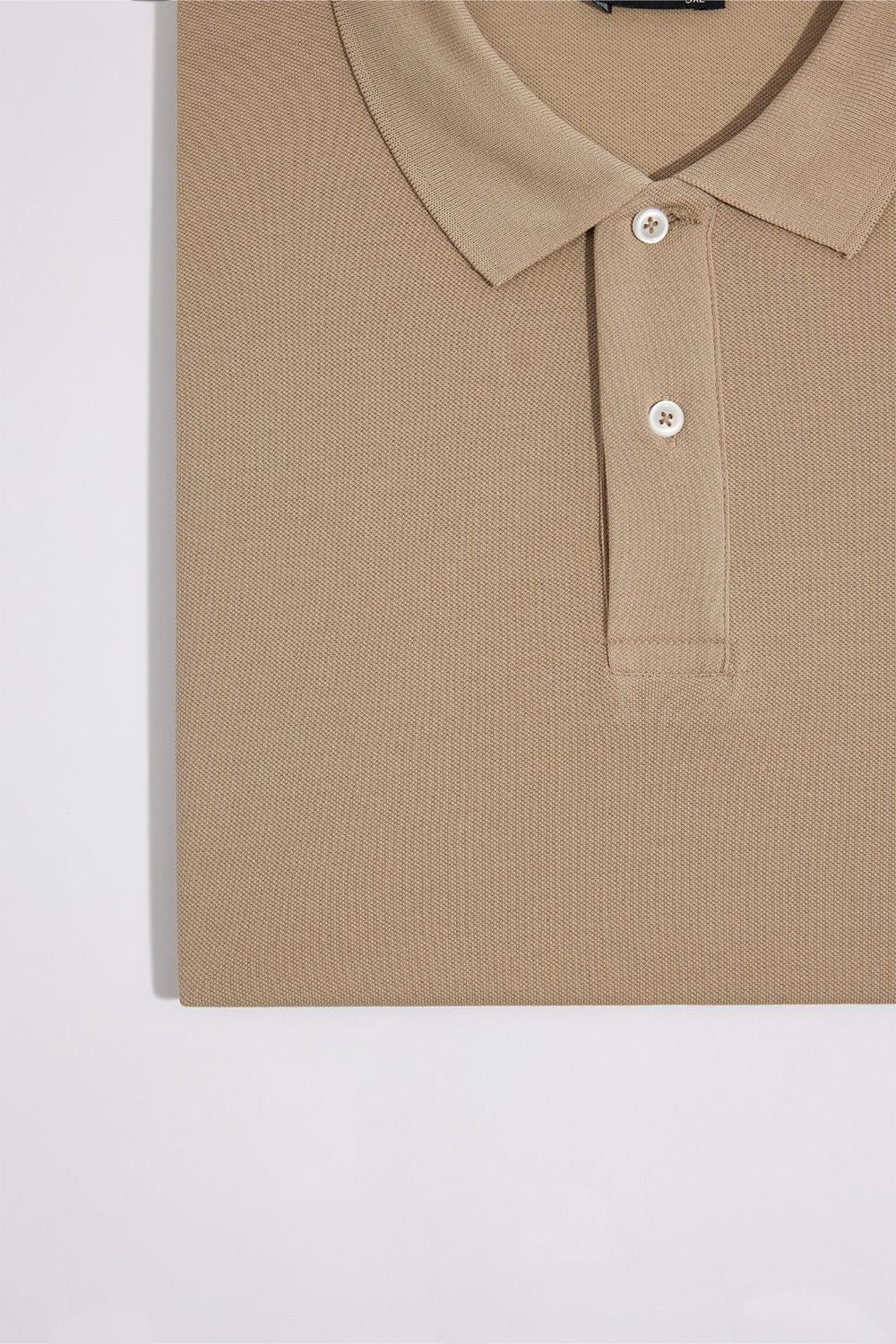 BIG SIZE PLAIN PIQUE T-SHIRT 24/25  TİŞÖRT