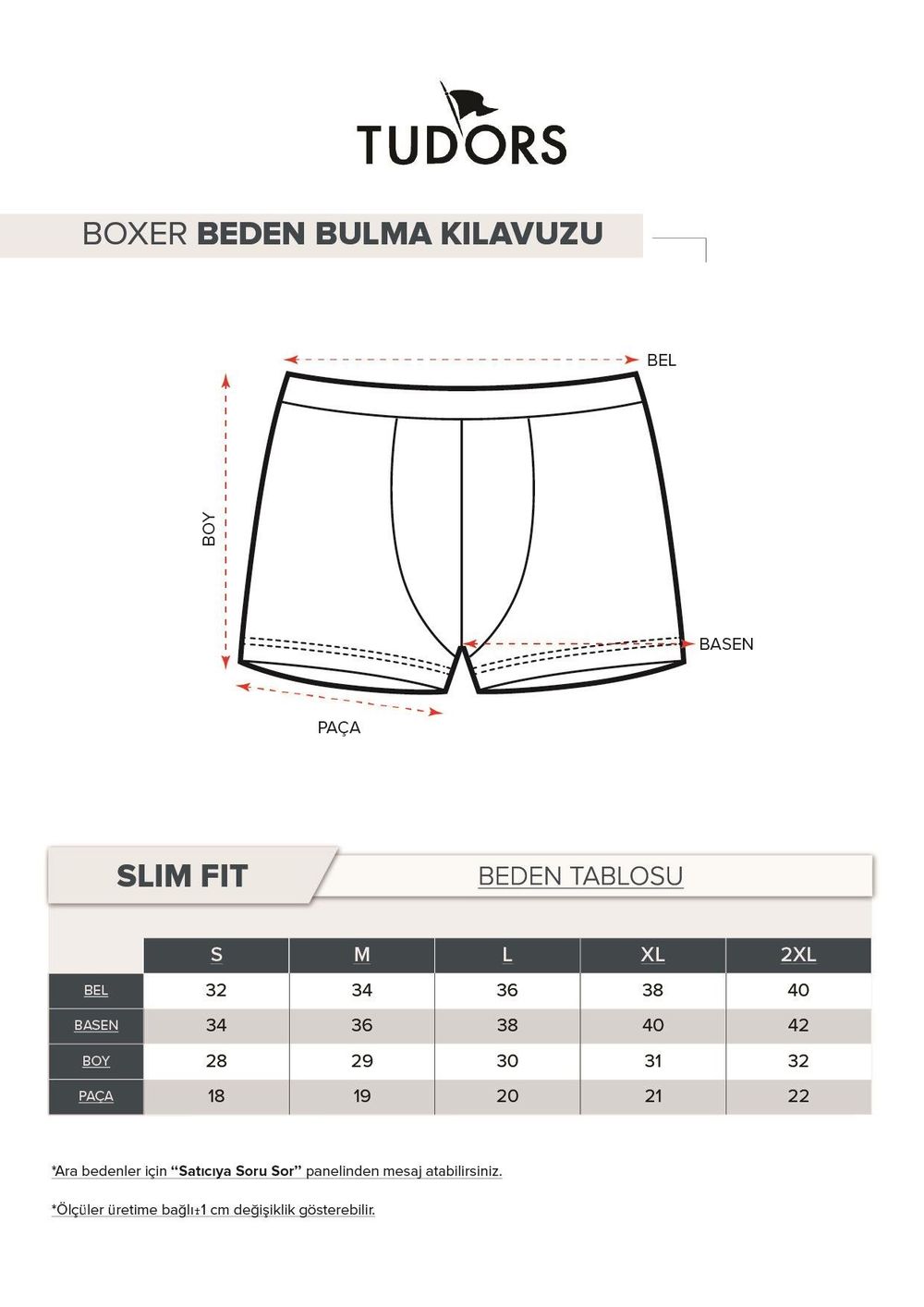 ERkek 2'li Pamuklu Likralı Esnek Kumaş Boxer