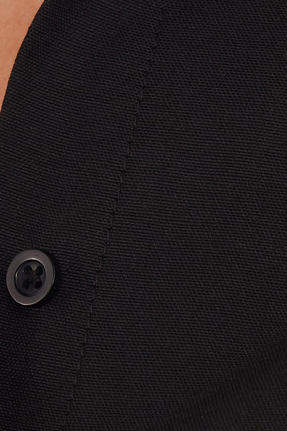 Kadın Slim Fit Dar Kesim Uzun Kollu Pamuklu Vücuda Oturan Dokulu Siyah Basic Gömlek