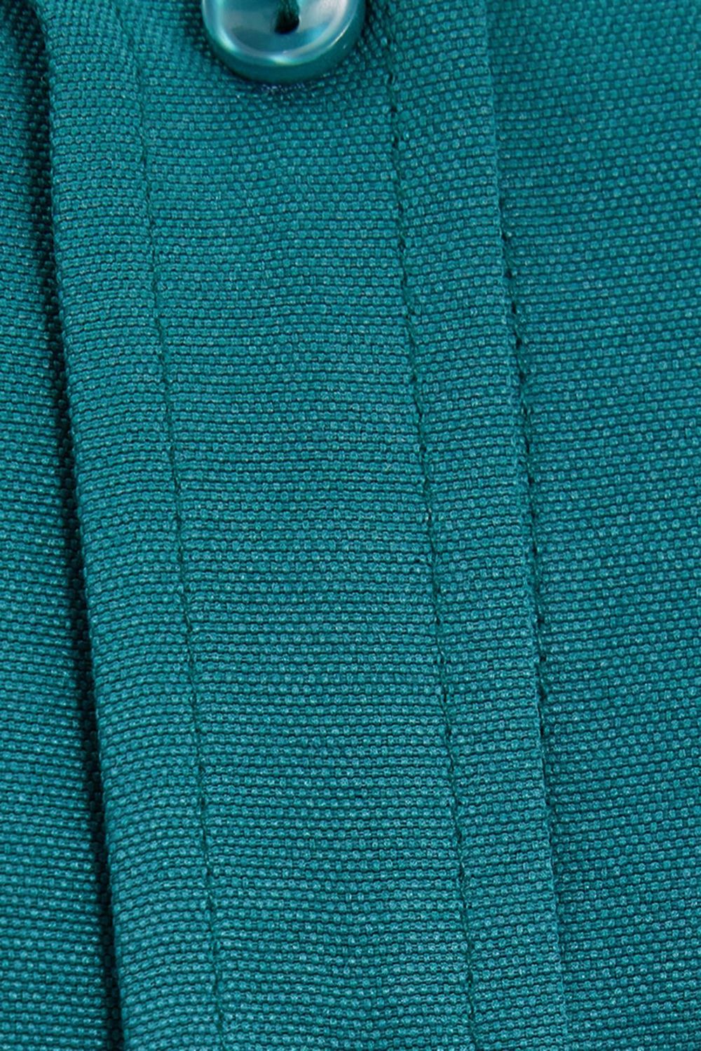 Kadın Slim Fit Dar Kesim Uzun Kollu Pamuklu Vücuda Oturan Dokulu Yeşil Basic Gömlek