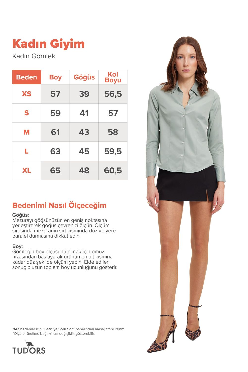 Kadın Slim Fit Dar Kesim Pensli Vucüda Oturan Klasik Yaka Uzun Kollu Likralı Mint Renk Gömlek