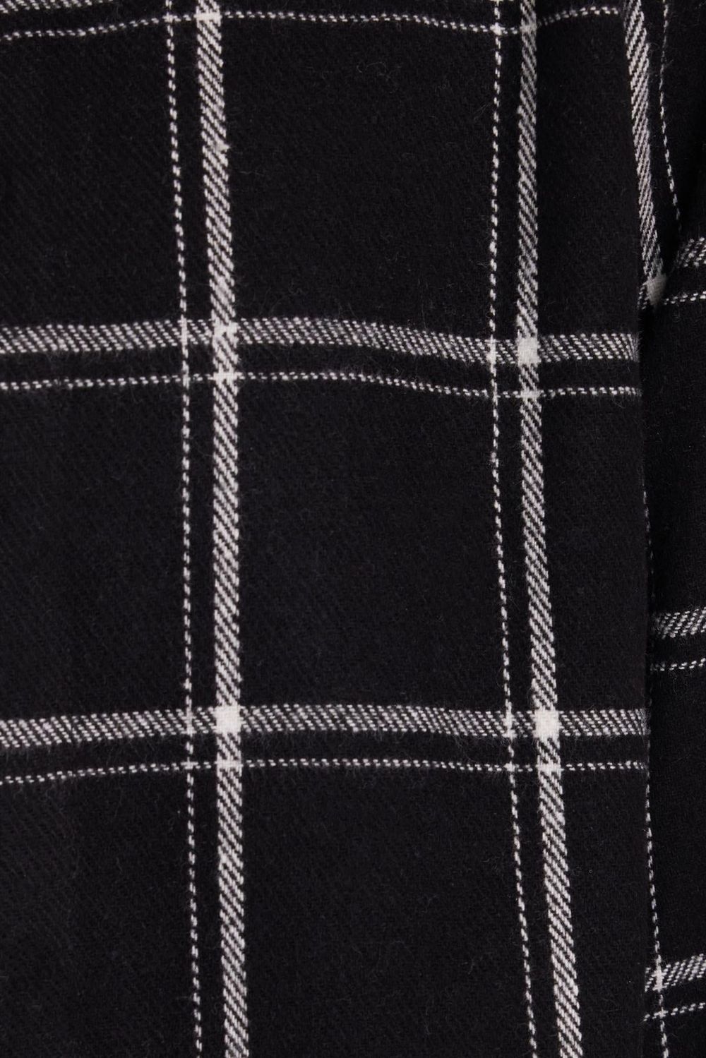 Kadın Slim Fit Dar Kesim Oduncu Tek Cepli Kareli Kışlık Gömlek