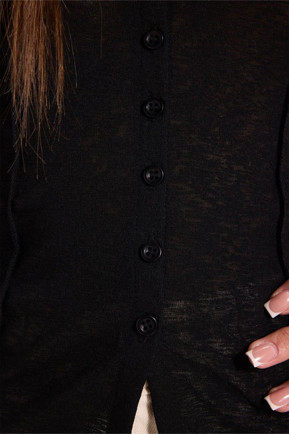 Kadın Slim Fit Dar Kesim Kısa Kollu Gömlek Yaka Siyah Gömlek