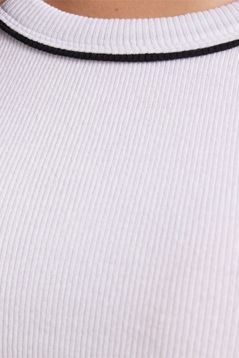 KADIN ASKILI ÇİZGİLİ BİYELİ GF CROP ATLET