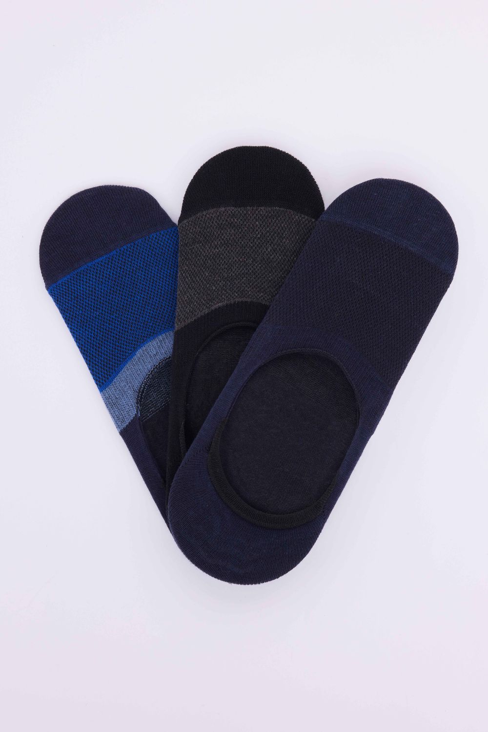 Desenli Görünmez Çorap