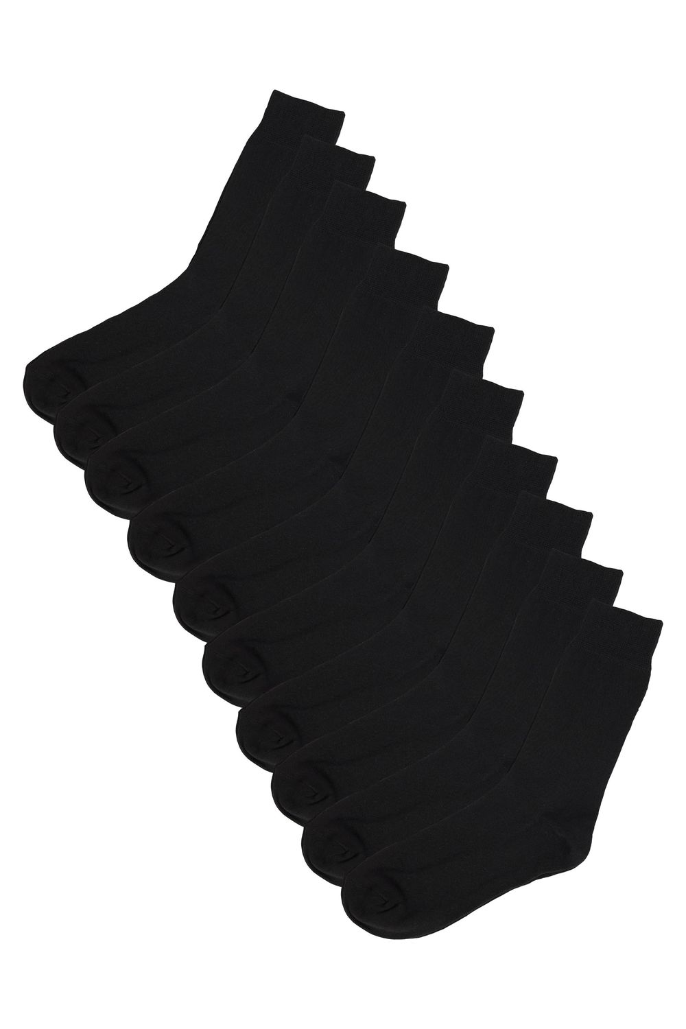 SOCKET SOCKS PLAIN 10 PAIRS   ÇORAP