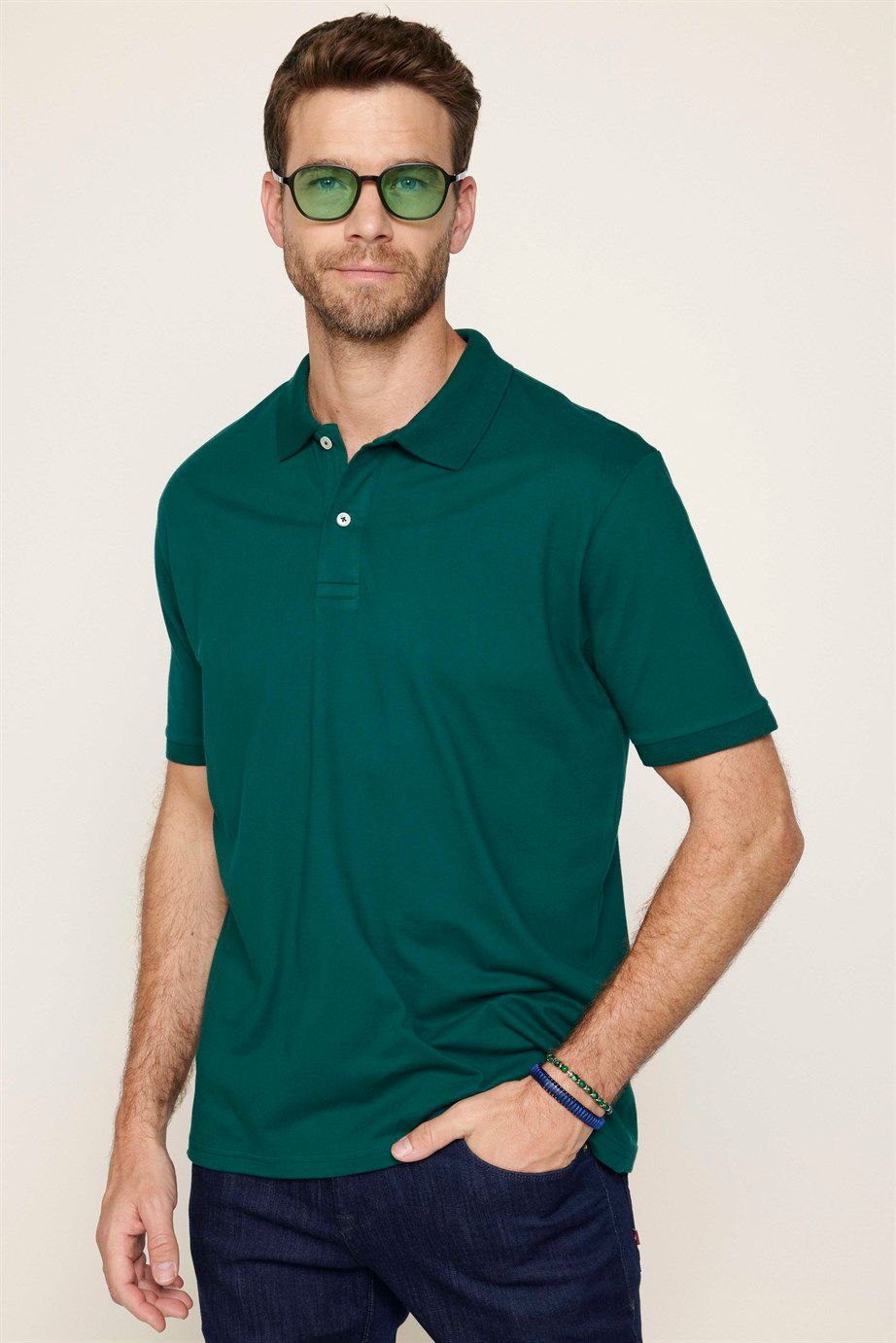 CLASSIC FIT T-SHIRT BACE TİŞÖRT