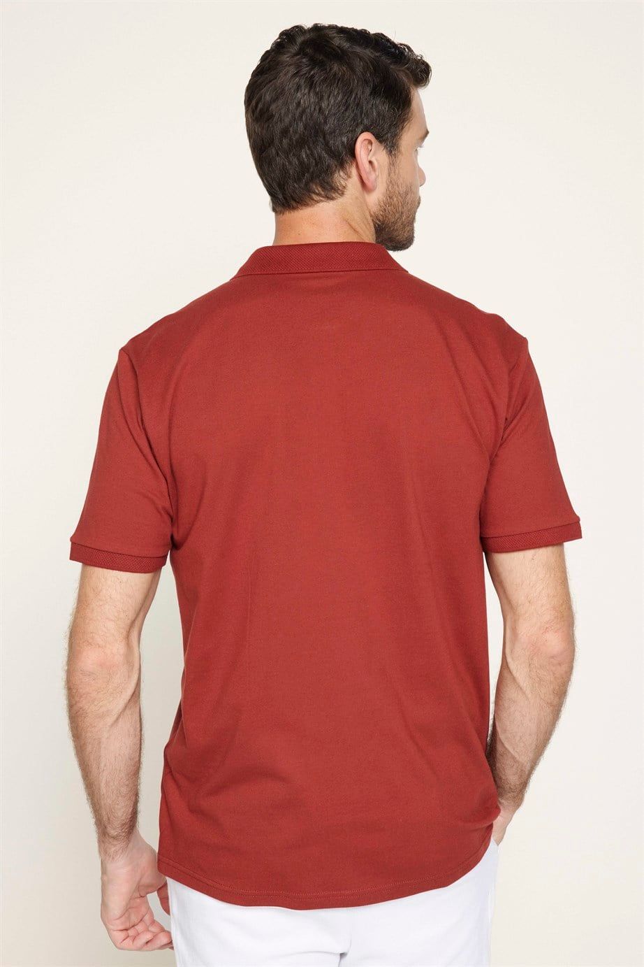 CLASSIC FIT T-SHIRT BACE TİŞÖRT