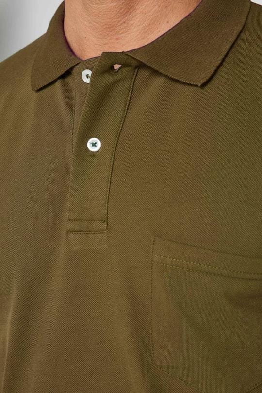 CLASSIC FIT POCKET PLAIN PIQUE T-SHIRT 24/25  TİŞÖRT