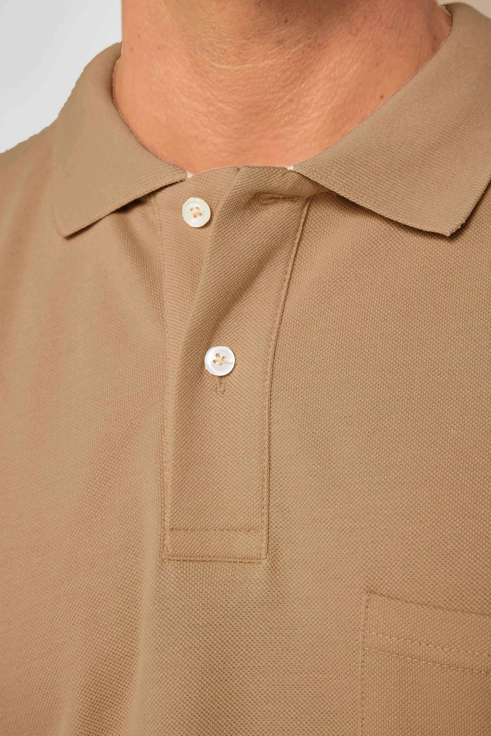 CLASSIC FIT POCKET PLAIN PIQUE T-SHIRT 24/25  TİŞÖRT