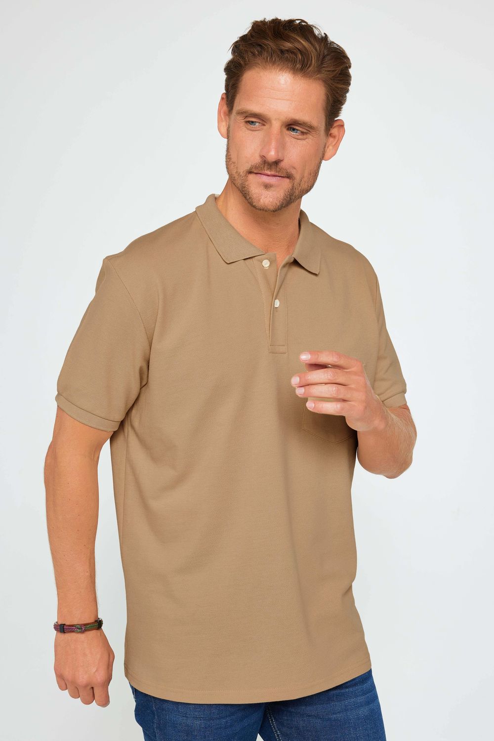 CLASSIC FIT POCKET PLAIN PIQUE T-SHIRT 24/25  TİŞÖRT