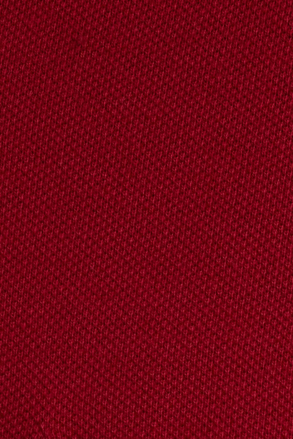 Erkek Regular Fit Klasik Kesim %100 Pamuk Düz Pike Bordo Polo Yaka Tişört
