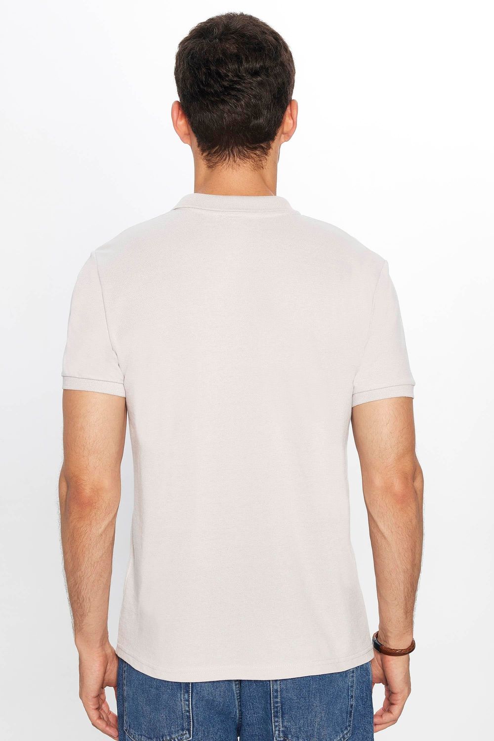 CLASSIC FIT PLAIN PIQUE T-SHIRT 24/25  TİŞÖRT