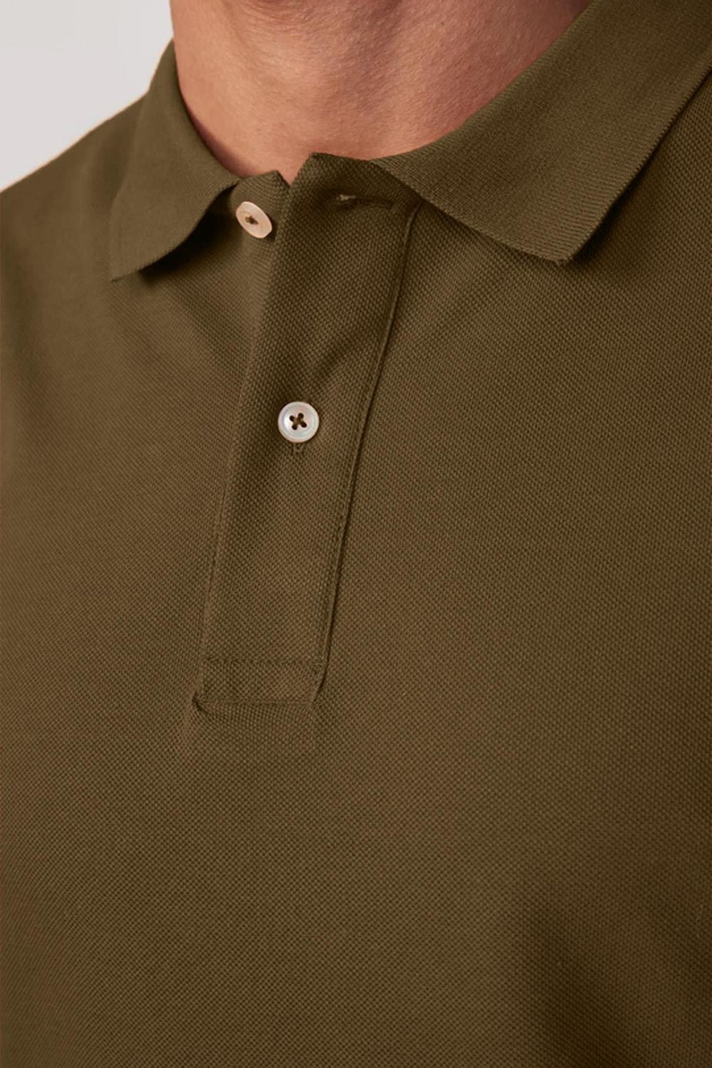 CLASSIC FIT PLAIN PIQUE T-SHIRT 24/25  TİŞÖRT