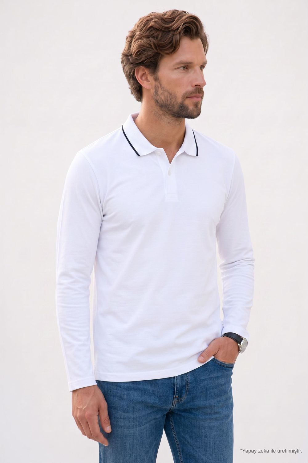 REGULAR FIT LONG SLV  T-SHIRT KOKE
