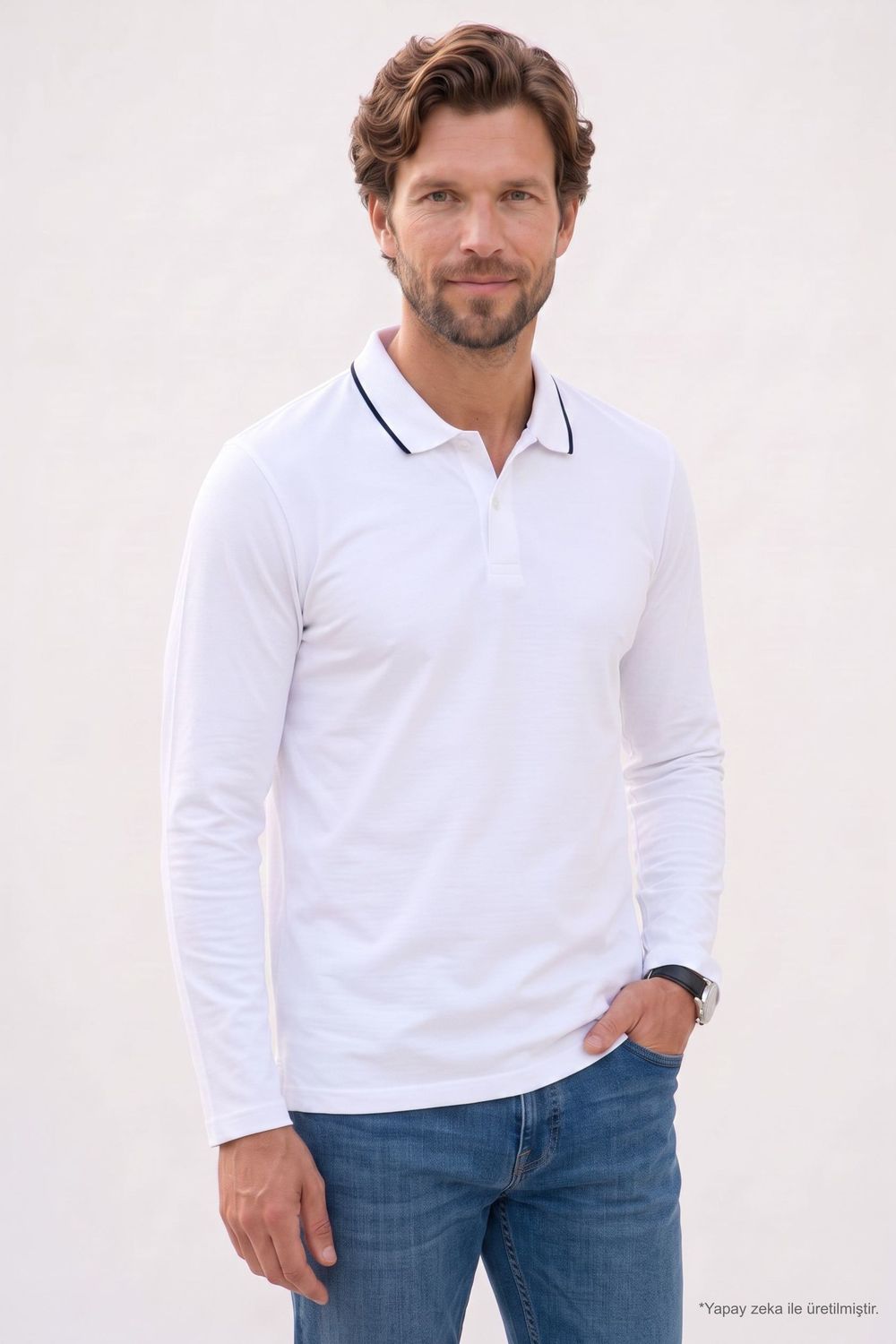 REGULAR FIT LONG SLV  T-SHIRT KOKE