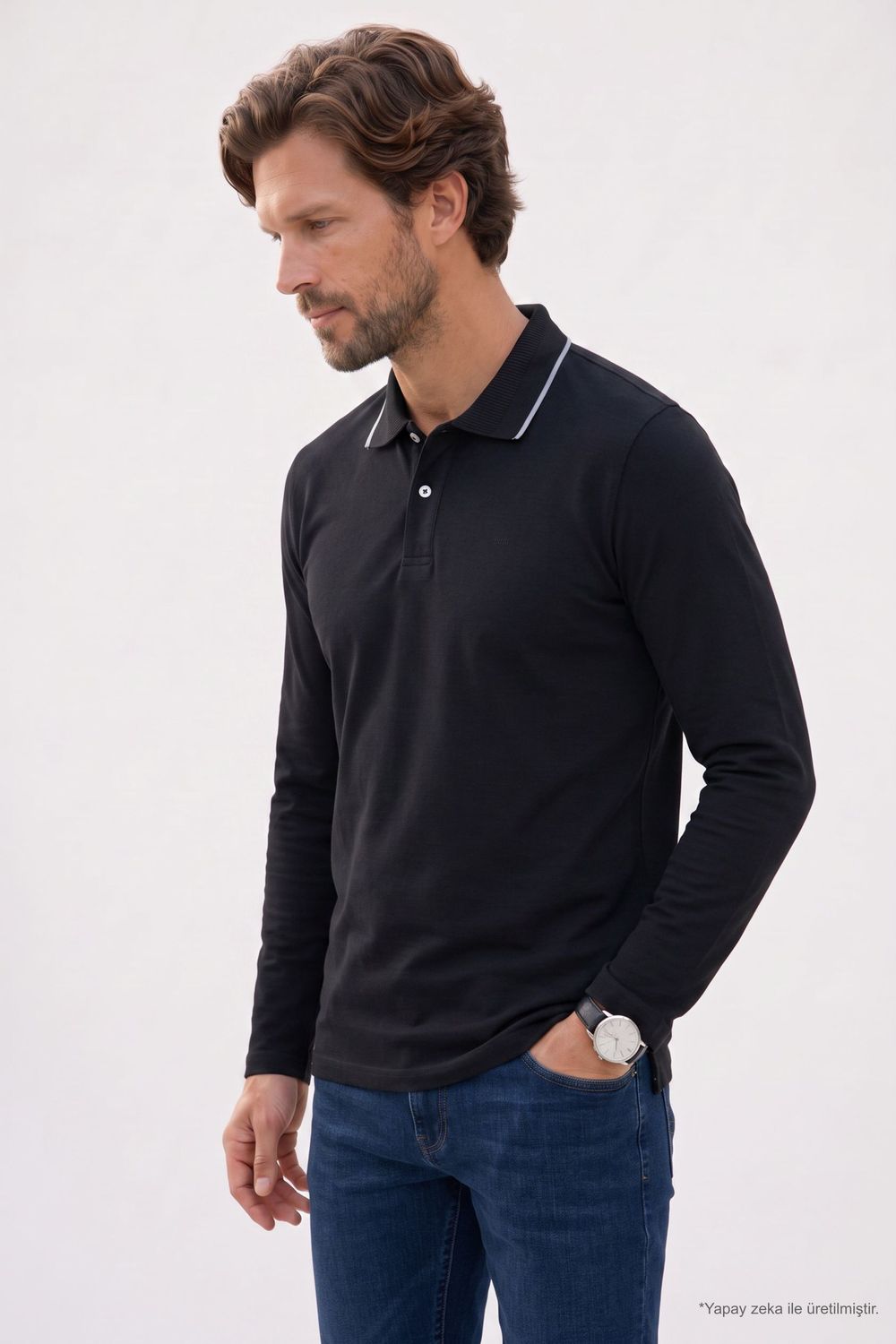 REGULAR FIT LONG SLV  T-SHIRT KOKE