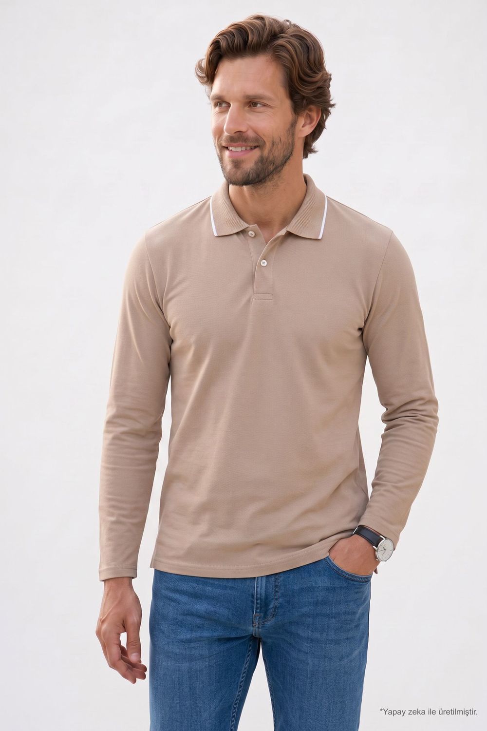 REGULAR FIT LONG SLV  T-SHIRT KOKE