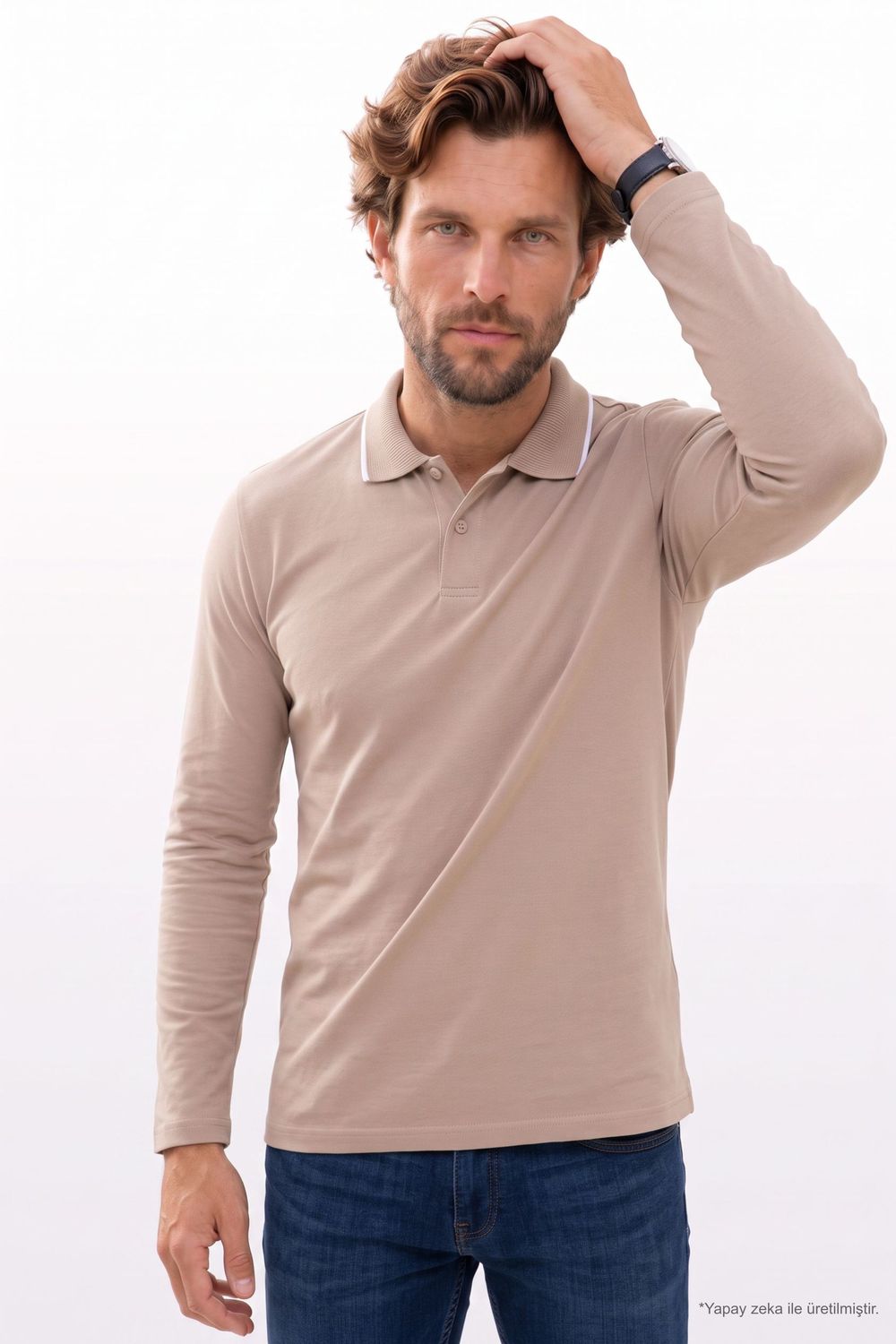 REGULAR FIT LONG SLV  T-SHIRT KOKE