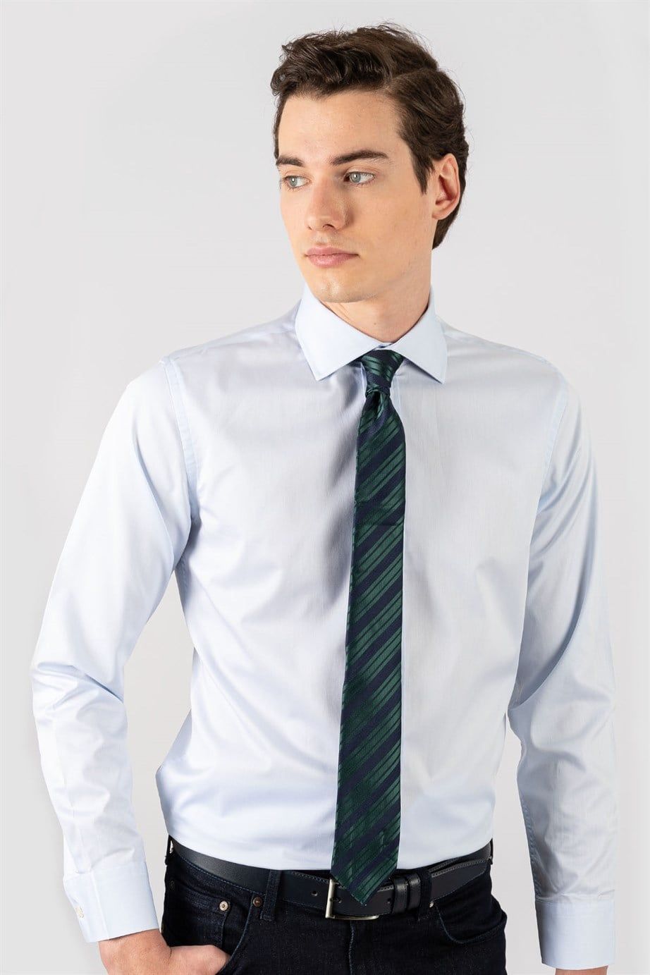 Slim Fit Premium Seri %100 Cotton Erkek Gömlek