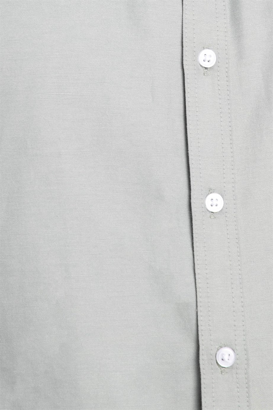 Slim Fit Kısa Kol Düğmeli Yaka Poplin Oxford Erkek Gömlek