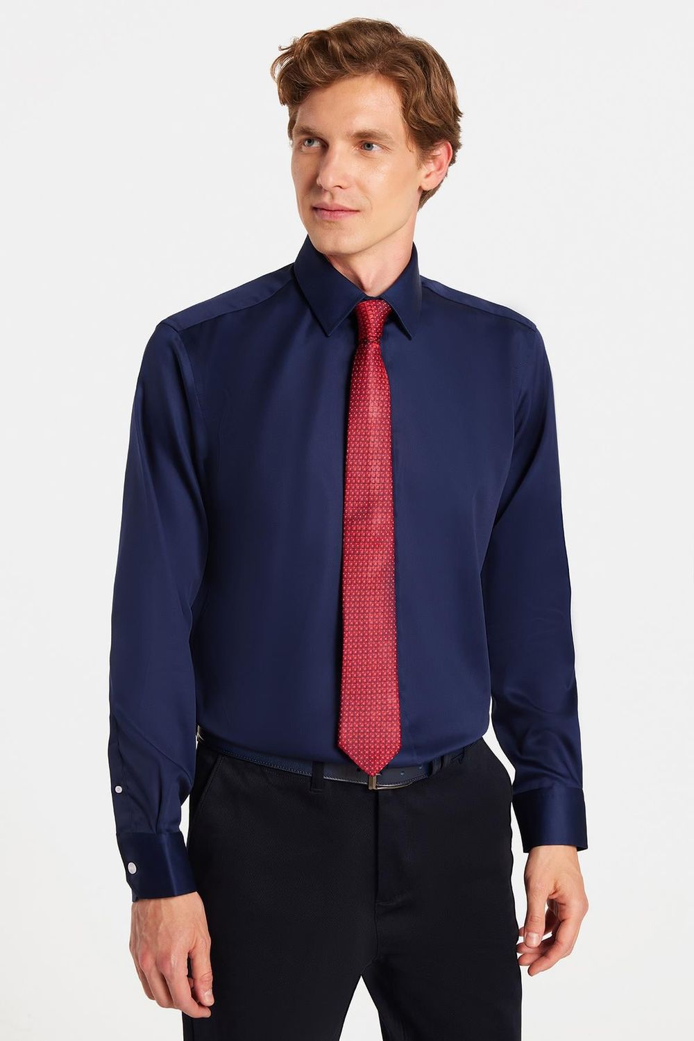 Slim Fit Non Iron Erkek Gömlek