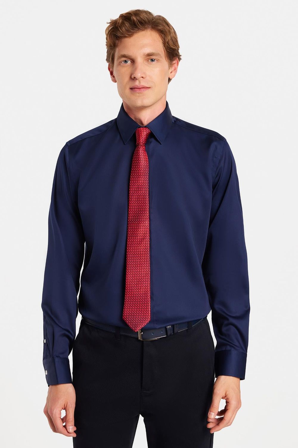 Slim Fit Non Iron Erkek Gömlek