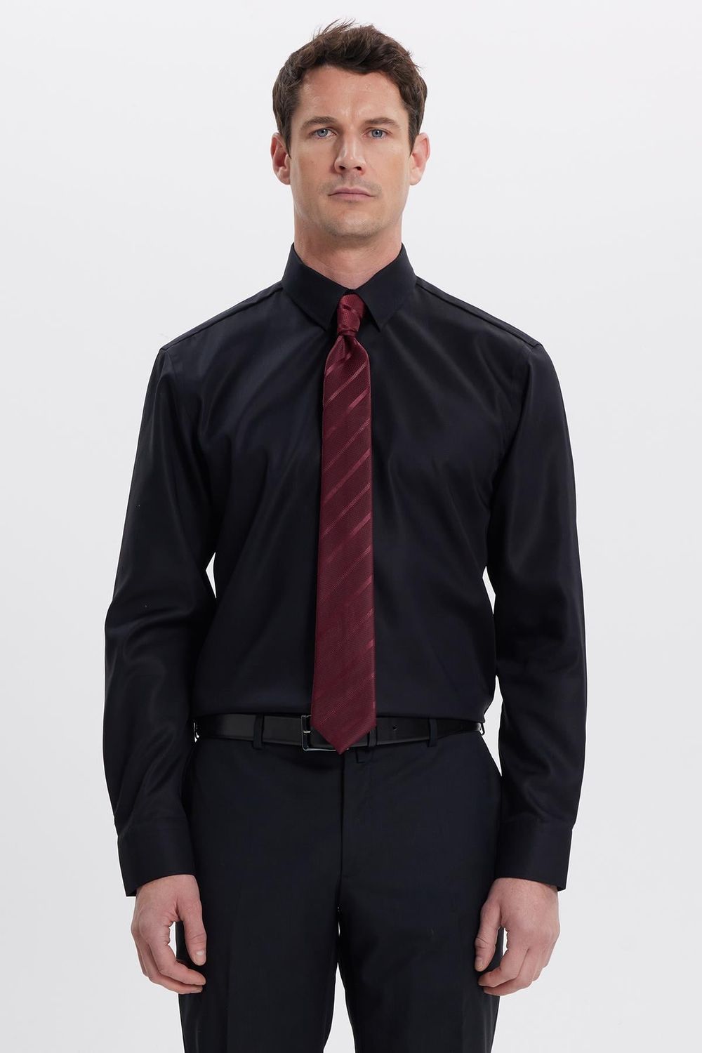 Slim Fit Non Iron Erkek Gömlek