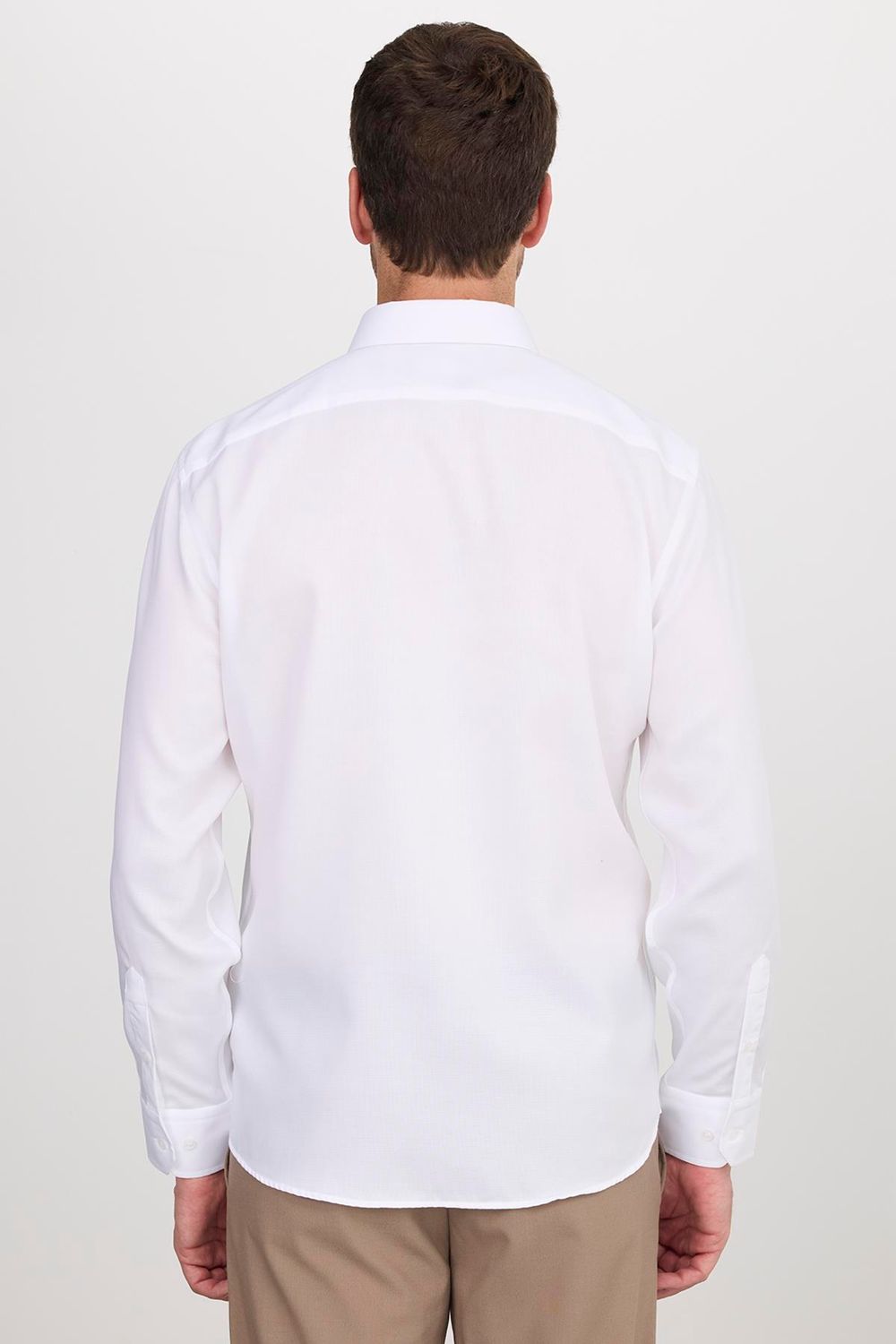 Slim Fit Non-Iron Ütü Gerektirmez Erkek Gömlek
