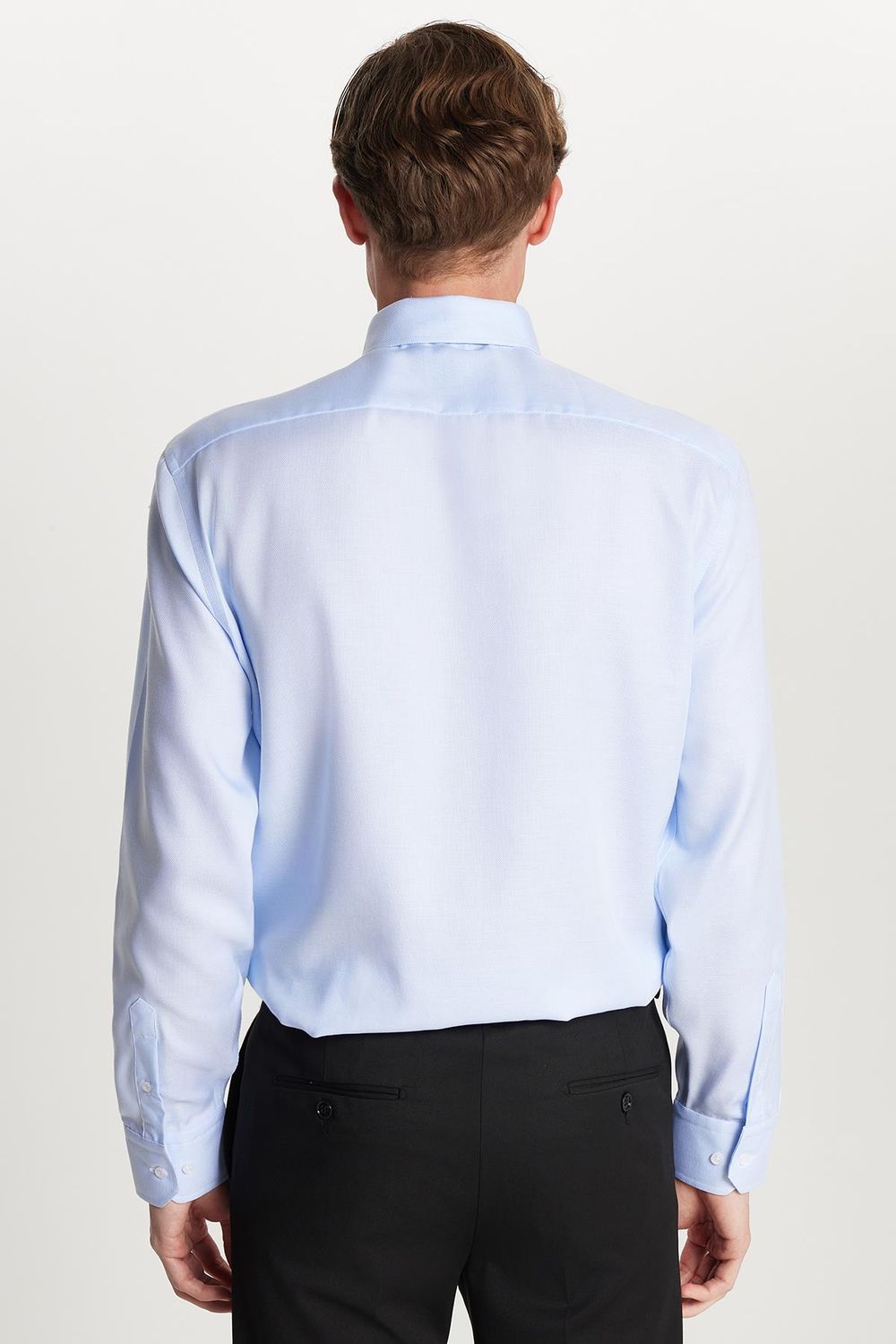 Slim Fit Non-Iron Ütü Gerektirmez Erkek Gömlek