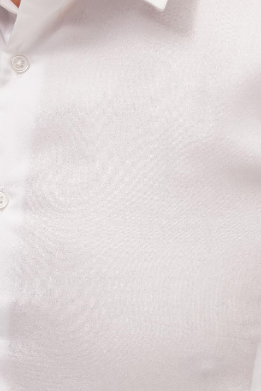 Erkek Slim Fit Dar Kesim Uzun Kollu %100 Pamuk Premium Seri Beyaz Gömlek